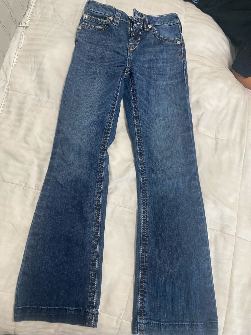 Ariat Kids Dark Blue Bootcut Jeans